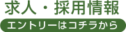 求人・採用情報　エントリーはコチラから